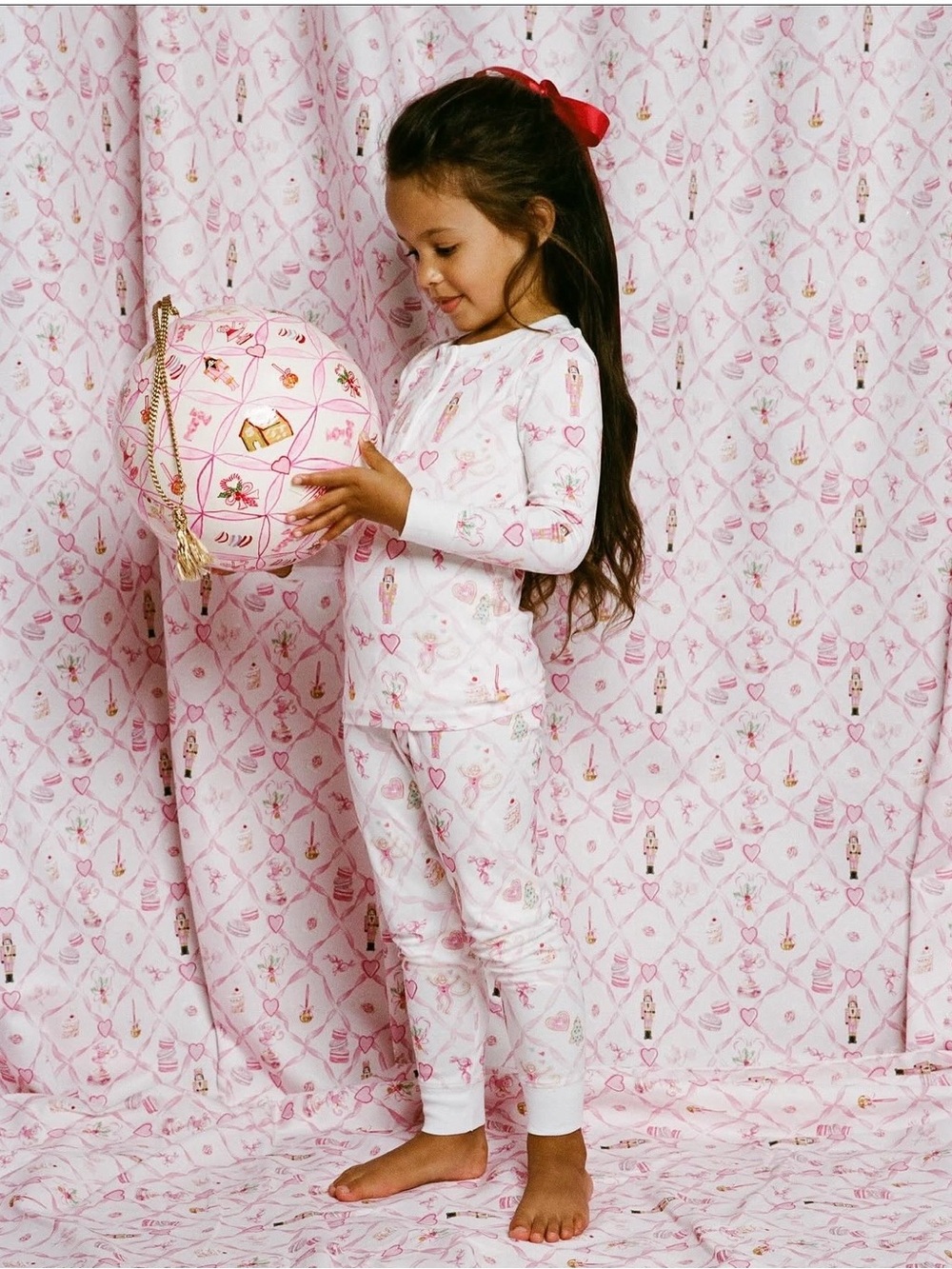 LoveShackFancy x Roller Rabbit Baby Girls Christmas Pajamas (ALSO SELLING MATCH)